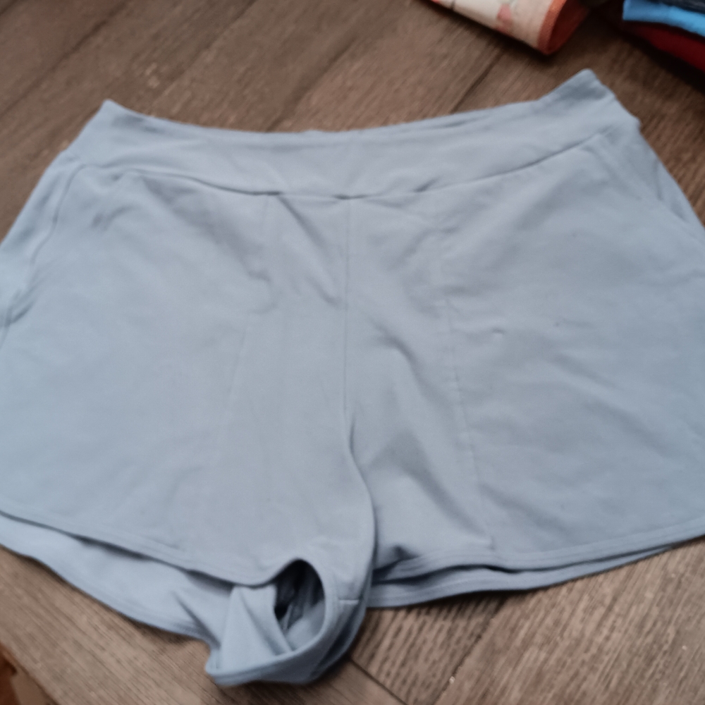 Women's Size Large, Abercrombie And Fitch Gray Athletic Shorts